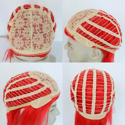 Anogol Hair Cap+ White Crazy Wig, Unique Spiky And Funny Wig, Crazy Hair Wig, Funky Fuzzy Wig, Pelucas Para Payasos, Short White Wig For Anime Cosplay Wig Halloween Costume Party Wig in Saudi Arabia