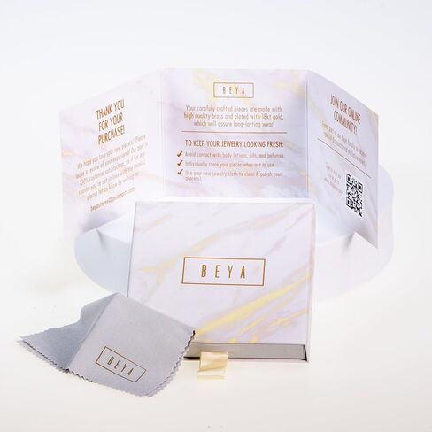 أساور beya LUX الذهبية للنساء - سوار ذهبي أولي مع سحر حرف - أساور مطلية بالذهب عيار 18 قيراط للنساء - أنيقة وأنيقة مع أحجار زركونيا مكعبة in Kuwait