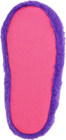 Rainbow High Girl's Slippers, Scuff Two-Tone House Shoe, Purple, Little Kid 8/9 to Big Kid 1/2 in Saudi Arabia