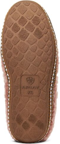 شبشب ARIAT للجنسين للأطفال داخلي/خارجي مبطن بالصوف ناعم ومريح من الأكريليك المخملي سهل الارتداء مع إسفنج أسفل القدم in Saudi Arabia