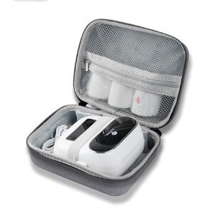 حافظة Phomemo - حافظة صانع الملصقات متوافقة مع طابعة M110/M220/M221/M120/M200، للأعمال والمكتب والاستخدام المنزلي، رمادي