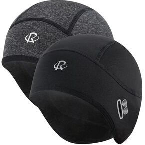 قبعة ROTTO Skull Cap خوذة بطانة حرارية مع أغطية للأذن وفتحات للنظارات للرجال والنساء in Kuwait