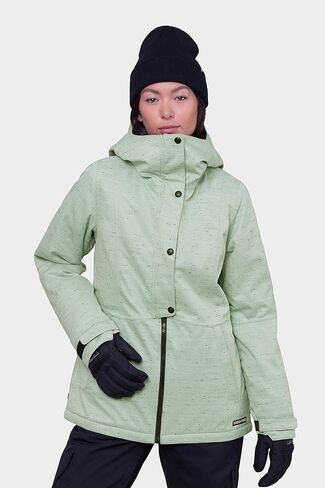 سترة 686 النسائية المعزولة Rumor - تصميم من القماش مكون من طبقتين مع بطانة من الشيربا وياقة داخلية - مقاومة للماء والطقس in Kuwait