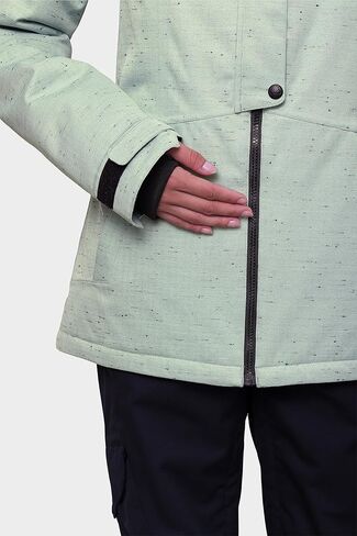 سترة 686 النسائية المعزولة Rumor - تصميم من القماش مكون من طبقتين مع بطانة من الشيربا وياقة داخلية - مقاومة للماء والطقس in Kuwait