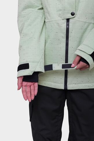 سترة 686 النسائية المعزولة Rumor - تصميم من القماش مكون من طبقتين مع بطانة من الشيربا وياقة داخلية - مقاومة للماء والطقس in Kuwait