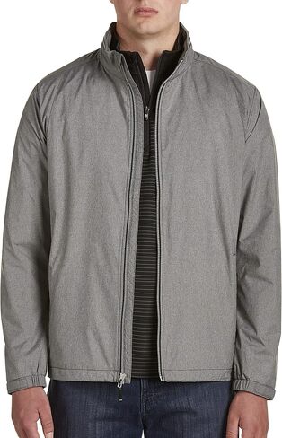 Cutter & Buck Men's Weathertec Wind-Water Resistant Packable Panoramic Jacket in Saudi Arabia