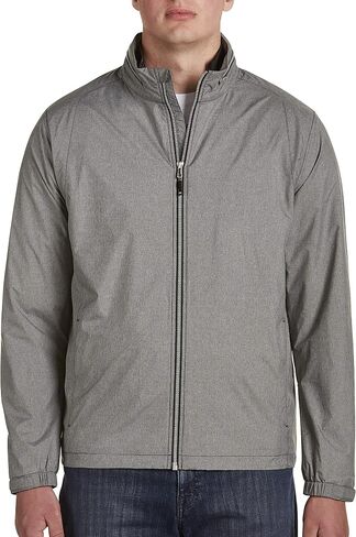 Cutter & Buck Men's Weathertec Wind-Water Resistant Packable Panoramic Jacket in Saudi Arabia