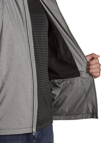 Cutter & Buck Men's Weathertec Wind-Water Resistant Packable Panoramic Jacket in Saudi Arabia