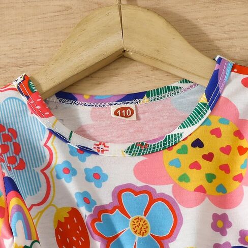 فساتين صيفية للفتيات فستان جيب بدون أكمام فستان حورية البحر على شكل فراشة للفتيات فساتين الشمس غير الرسمية من عمر 3 إلى 12 سنة in Kuwait