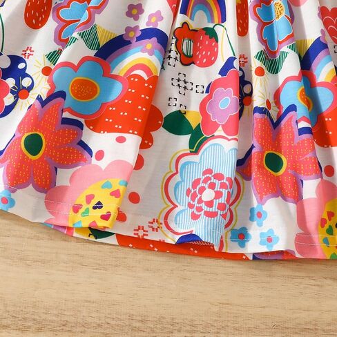 فساتين صيفية للفتيات فستان جيب بدون أكمام فستان حورية البحر على شكل فراشة للفتيات فساتين الشمس غير الرسمية من عمر 3 إلى 12 سنة in Kuwait