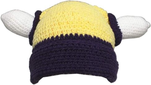 Viking Hat with Removable Beard Knitted Novelty Hat in Saudi Arabia
