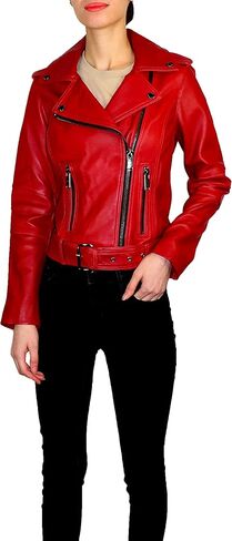 Michael Kors women's Moto Leather Jacket in Saudi Arabia
