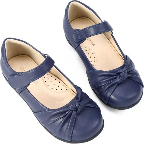 أحذية PANDANINJIA للفتيات ماري جين للزي المدرسي أحذية Josie للفتيات المسطحة للأطفال الصغار والأطفال الكبار in Kuwait
