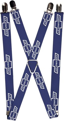 Buckle-Down Unisex-Adult's Suspender-Chevy, Multicolor, One Size in Saudi Arabia