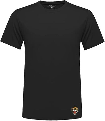 ED HARDY 3-Pack Men's T-Shirts -Micro Modal Short Sleeve Crew Neck Classic Tees - Mens Undershirts, Gym/Work Casual Tshirts in Kuwait