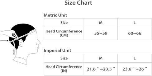 قبعة ROTTO Skull Cap خوذة بطانة حرارية مع أغطية للأذن وفتحات للنظارات للرجال والنساء in Kuwait