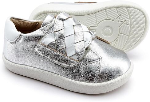 لوحة جلام للبنات من Old Soles (طفل صغير/طفل صغير) فضي/ثلجي مقاس EU 25 (الولايات المتحدة 9 طفل صغير) M in Kuwait