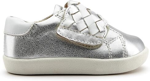 لوحة جلام للبنات من Old Soles (طفل صغير/طفل صغير) فضي/ثلجي مقاس EU 25 (الولايات المتحدة 9 طفل صغير) M in Kuwait