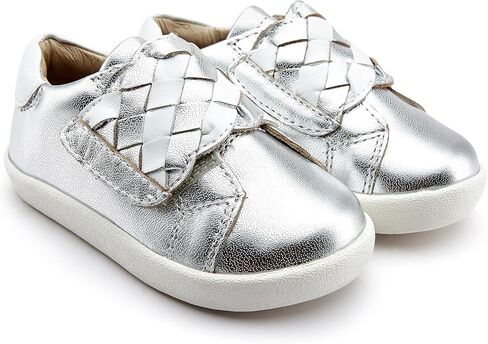 لوحة جلام للبنات من Old Soles (طفل صغير/طفل صغير) فضي/ثلجي مقاس EU 25 (الولايات المتحدة 9 طفل صغير) M in Kuwait