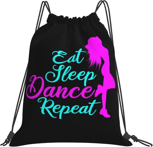 Cheerleading Unisex Drawstring Gym String Bag Drawstring Backpack Waterproof Light Durable Sack Pack Sport Cinch Bag Gifts in Kuwait