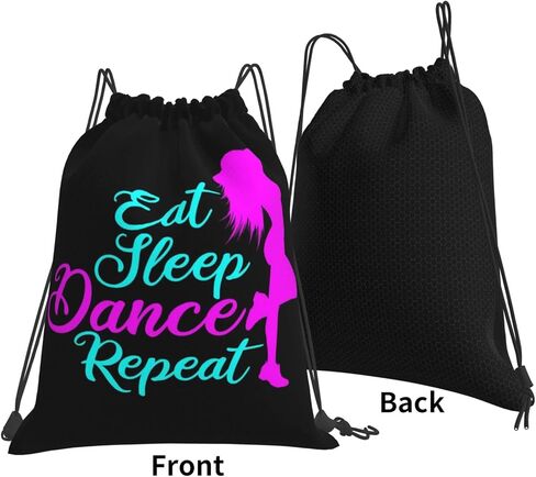 Cheerleading Unisex Drawstring Gym String Bag Drawstring Backpack Waterproof Light Durable Sack Pack Sport Cinch Bag Gifts in Kuwait