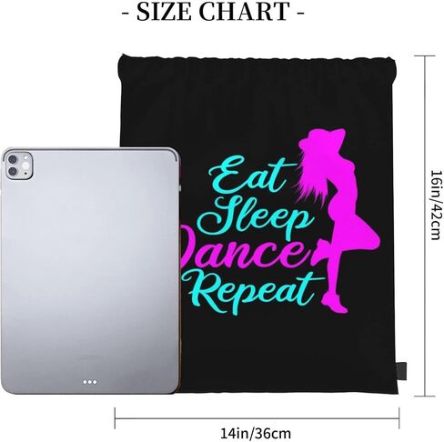 Cheerleading Unisex Drawstring Gym String Bag Drawstring Backpack Waterproof Light Durable Sack Pack Sport Cinch Bag Gifts in Kuwait