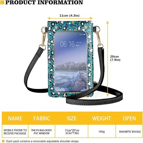 Forchrinse Southwestern Tribal Horse Aztec Crossbody Phone Purse for Women in Saudi Arabia