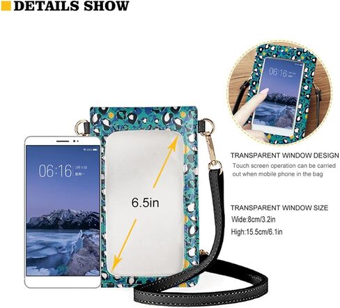 Forchrinse Southwestern Tribal Horse Aztec Crossbody Phone Purse for Women in Saudi Arabia