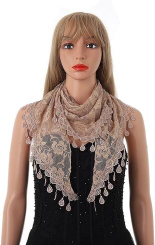 Aularso حجاب الكنيسة الدانتيل وشاح الزفاف الأزهار شرابة شال حجاب Mantilla لينة تول مطرزة الحجاب الجماعي الزفاف للنساء in Saudi Arabia