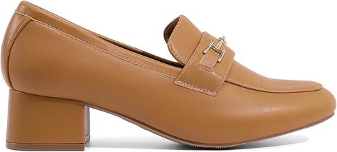 حذاء نسائي من DREAM PAIRS بكعب متوسط ​​مكتنز، حذاء مريح سهل الارتداء، حذاء كاجوال أنيق وعصري للعمل in Kuwait