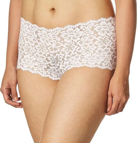Maidenform womens Underwear Boy Shorts With Cheeky Fit, Cheeky Lace Boyshort Underwear (Retired Colors) in Saudi Arabia