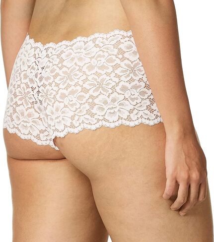 Maidenform womens Underwear Boy Shorts With Cheeky Fit, Cheeky Lace Boyshort Underwear (Retired Colors) in Saudi Arabia