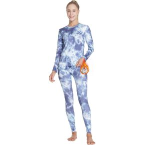 قميص MANCYFIT نسائي حراري من الصوف مبطن بأكمام طويلة مع طبقة أساسية in Kuwait