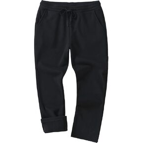 Weintee Women's Petite Fleece Sweatpants Warm Pants for Winter