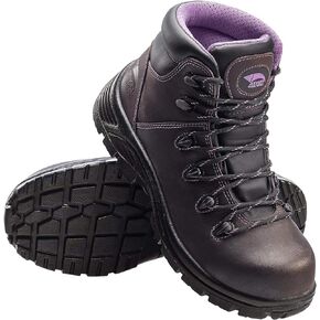 Avenger Work Boots Women's Framer 6" Leather Comp Toe Waterproof Puncture Resistant Eh Hiker Industrial & Construction Shoe