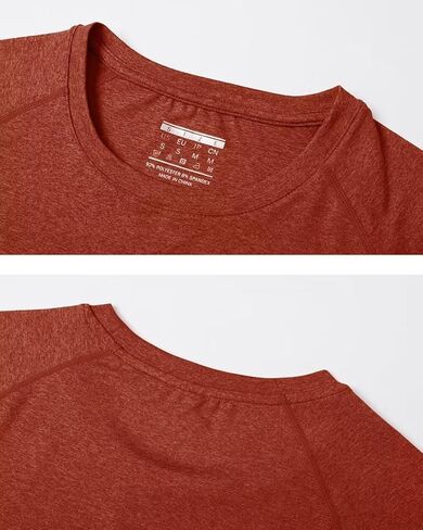 قمصان Boladeci النسائية بعامل حماية من الأشعة فوق البنفسجية 50+، قمصان طويلة الأكمام للحماية من الشمس ومقاومة للتجاعيد، سريعة الجفاف، رقبة دائرية، قمصان سباحة للحماية من الطفح الجلدي in Kuwait