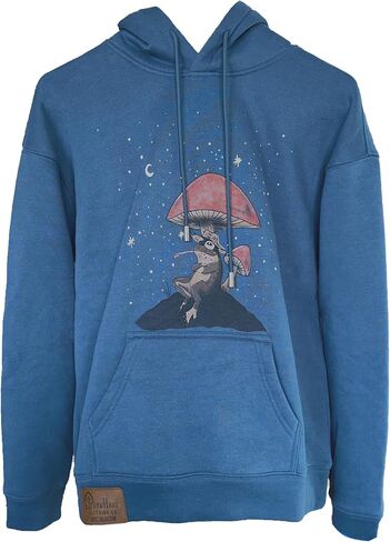 StrawHaus StarGazer of the Wirt Collection Cute and Warm Oversized Cottagecore Aesthetic Frog Hoodie in Saudi Arabia