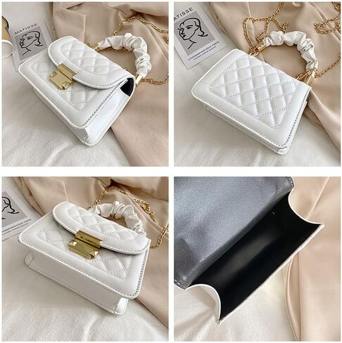 Stylish Korean Diamond Lattice Design Small Shoulder Bag in Saudi Arabia