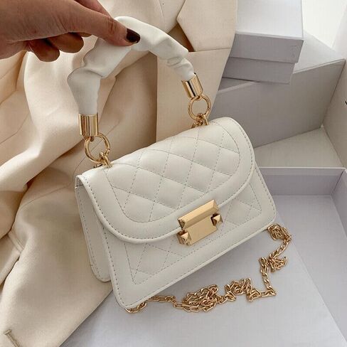 Stylish Korean Diamond Lattice Design Small Shoulder Bag in Saudi Arabia