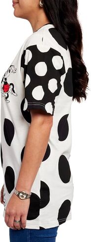 LOUNGEFLY DISNEY MINNIE ROCKS THE DOTS للجنسين تي شيرت صغير in Kuwait