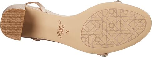Jewel Badgley Mischka Danni Low Block Heel Sandal in Saudi Arabia