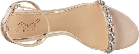 Jewel Badgley Mischka Danni Low Block Heel Sandal in Saudi Arabia