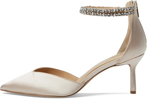Jewel Badgley Mischka Maya Crystal Strap 2-Piece Pump in Kuwait