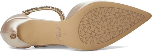 Jewel Badgley Mischka Maya Crystal Strap 2-Piece Pump in Kuwait