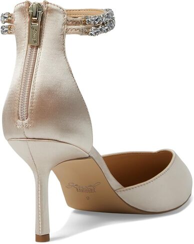 Jewel Badgley Mischka Maya Crystal Strap 2-Piece Pump in Kuwait