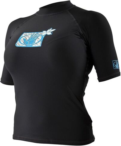 Body Glove 13210W Women's Basic Fitted Short ArmRashguard in Saudi Arabia