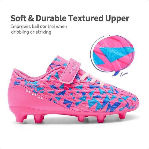 DREAM PAIRS Boys Girls Soccer Cleats Kids Football Shoes Toddler/Little Kid/Big Kid in Kuwait