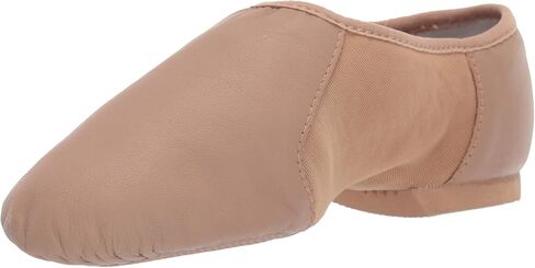 Bloch Dance Girl's Neo-Flex Leather and Neoprene Slip On Split Sole Jazz Shoe in Kuwait