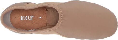 Bloch Dance Girl's Neo-Flex Leather and Neoprene Slip On Split Sole Jazz Shoe in Kuwait