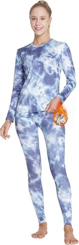 قميص MANCYFIT نسائي حراري من الصوف مبطن بأكمام طويلة مع طبقة أساسية in Kuwait